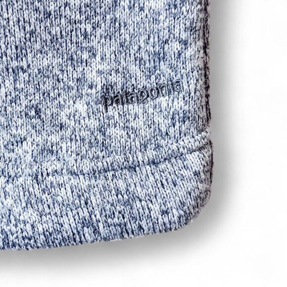 Patagonia Women's Better Sweater Coat Fleece Trench Birch White Gray Size Small - Picture 6 of 9